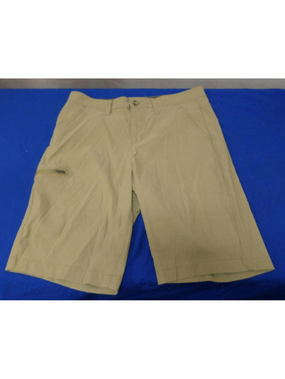 ORIGINAL WEATHERPROOF VINTAGE REGULAR FIT CASUAL CARGO KHAKI SHORTS SIZE 34